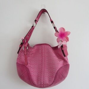 🎀 Y2k 2004 Coach bubblegum pink hobo bag 🎀
